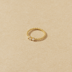 Luna / Diamond & Pearl Ring