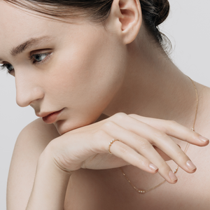 Luna / Diamond & Pearl Ring